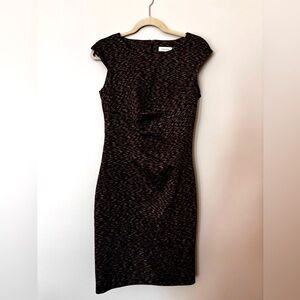 Calvin Klein Brown Dress Size 4